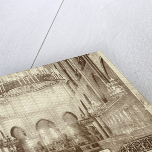 Interior of Notre Dame in Paris, France by Anonymous