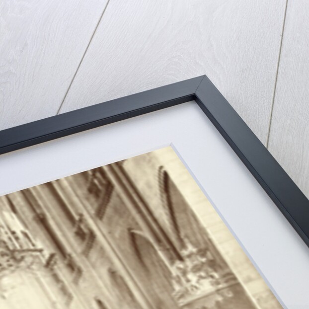 Interior of Notre Dame in Paris, France by Anonymous