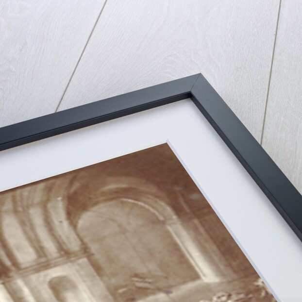 Painting of the imperial crypt underneath the Capuchin church in Vienna Austria by Anonymous