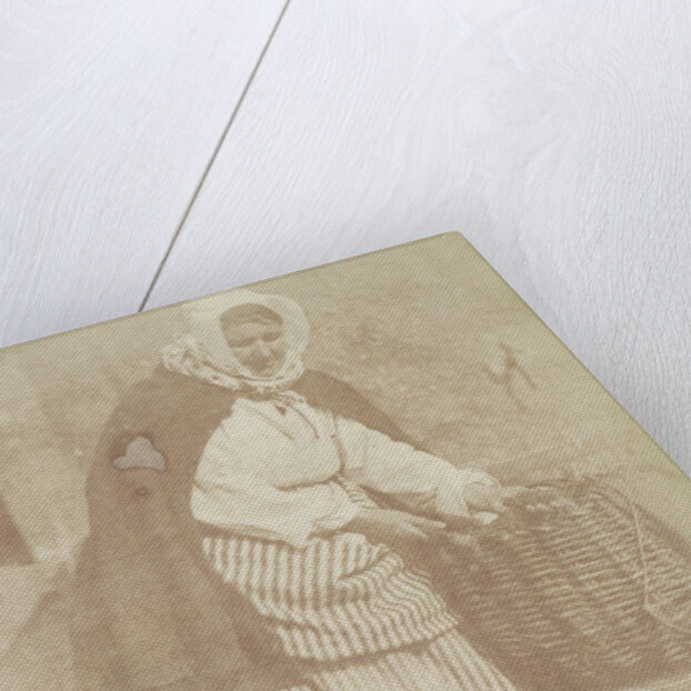 Portrait of Mrs. Flucker, fisher woman in Newhaven by Hill & Adamson