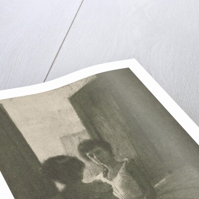 Two ballerinas behind the scene by Robert Demachy