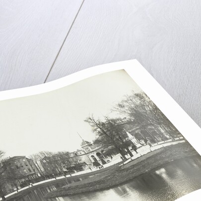 The Vondelpark in Amsterdam, The Netherlands overlooking the Vondel church and Vondelpark pavilion by Anonymous