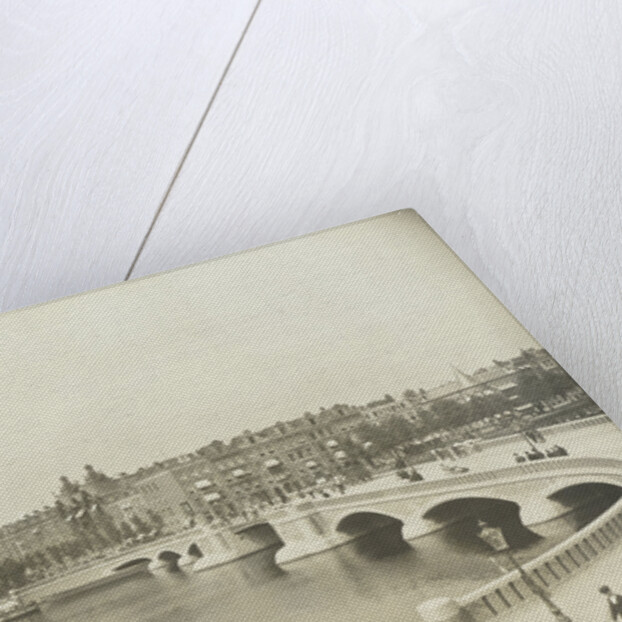 New Amstel bridge overlooking the Ceintuurbaan in Amsterdam by Anonymous