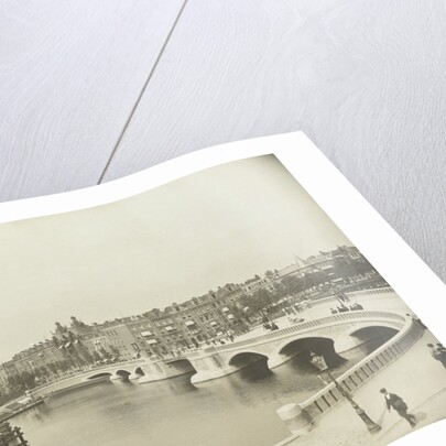 New Amstel bridge overlooking the Ceintuurbaan in Amsterdam by Anonymous