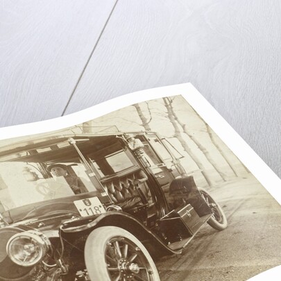 Man in automotive, number 118, for home by Anonymous