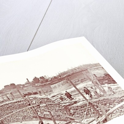 harbor construction works Feyenoord Rotterdam by Julius Perger