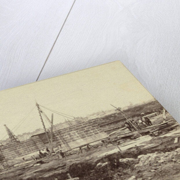 construction bridge Noorderhaven Feyenoord Rotterdam by Julius Perger