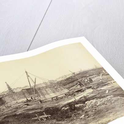 construction bridge Noorderhaven Feyenoord Rotterdam by Julius Perger