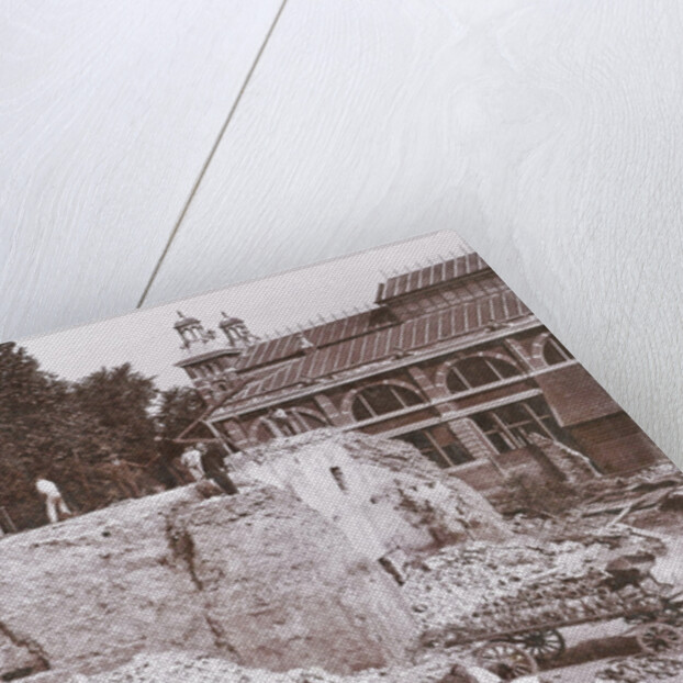Demolition of ruins (a stronghold or Vredenburg) in Utrecht by Anonymous
