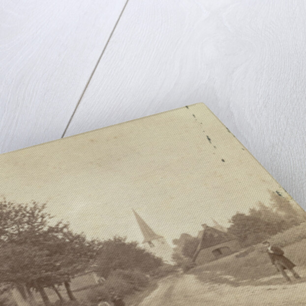 View of a country road in Zeist by Anonymous