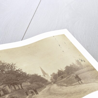 View of a country road in Zeist by Anonymous