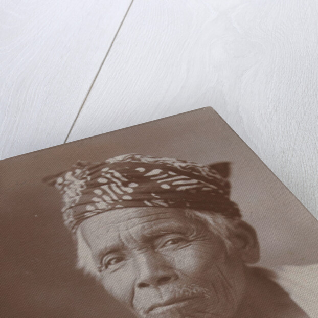 Portrait of an Indian man by Anonymous