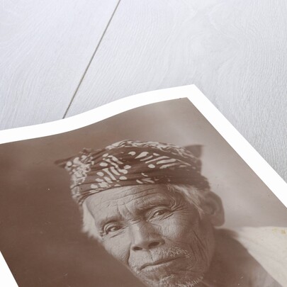 Portrait of an Indian man by Anonymous