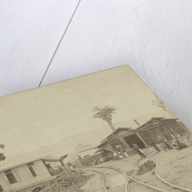 Spoorwegstation Kraton te Kota Radja, het huidige Banda Aceh by Anonymous