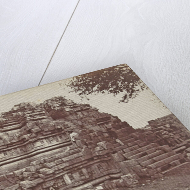 East side of the Brahma Temple Prambanan temple complex, Indonesia by Anonymous