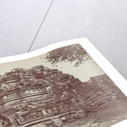 East side of the Brahma Temple Prambanan temple complex, Indonesia by Anonymous