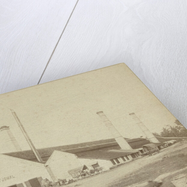 Factory Building of sugar Tjomal Java, Indonesia by Anonymous