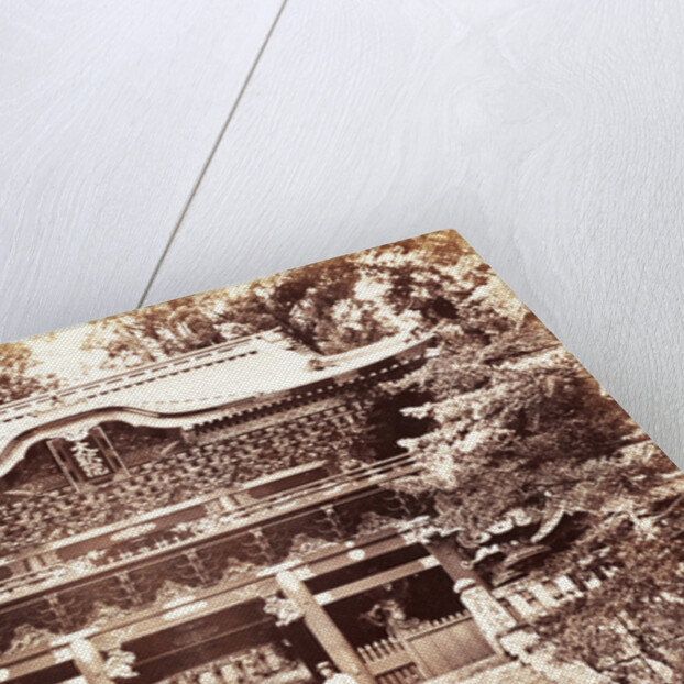 Temple Buildings in Nikko, Japan by Anonymous