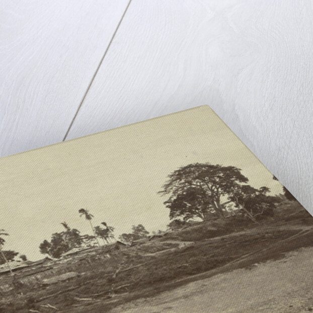 Mosque Indrapuri seen from bivouac Gle Kambing by Anonymous