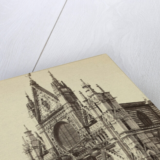 Cathedral of Siena, Italy by Auguste-Rosalie Bisson