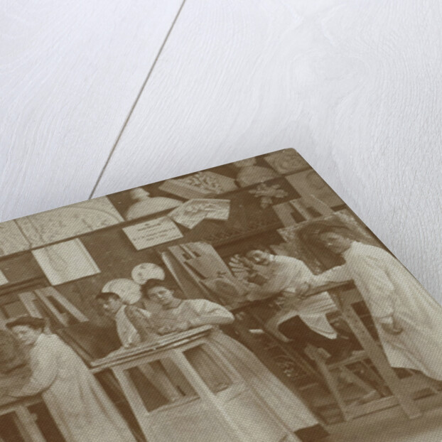 workshop Rijksmuseum, presumably training site for art students by Anonymous