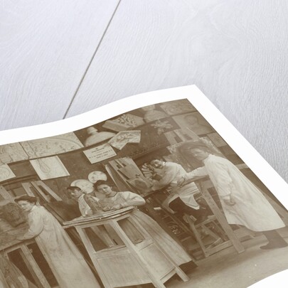 workshop Rijksmuseum, presumably training site for art students by Anonymous