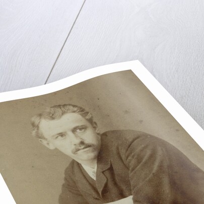 Portrait Frans Fokma, Receiver 1923 Amsterdam by H.W. Schrier