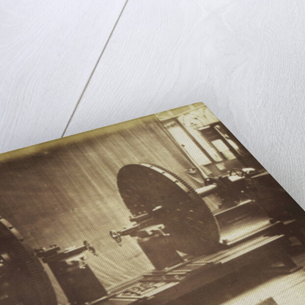 Lathe for Railway Wheels by C.M. Ferrier & F. von Martens