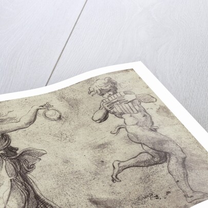 Drawing Raphael from Windsor Castle, dancing and making music Bacchae by Charles Thurston Thompson