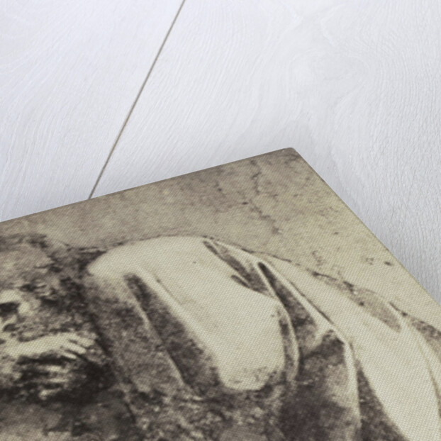 Drawing Raphael from Windsor Castle, standing Greek style, leaning by Charles Thurston Thompson