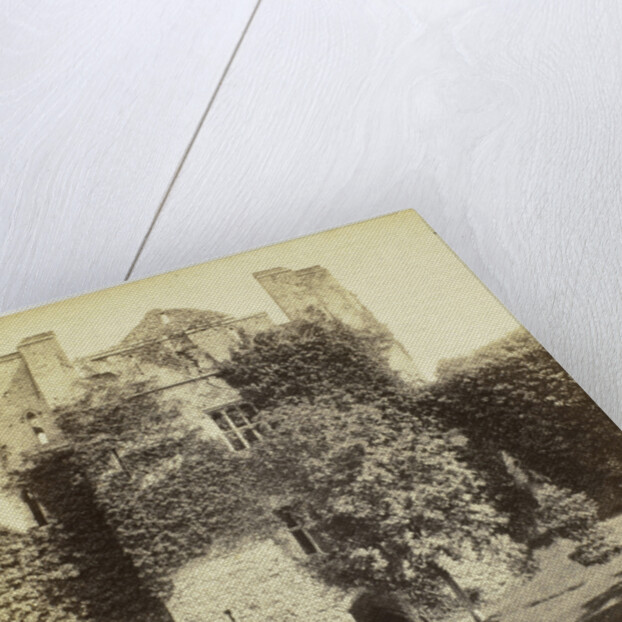 Chepstow Castle, Marten's Tower by Francis Bedford