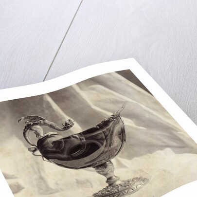 Stone shell-shaped bowl with dragon, from the Louvre by Charles Thurston Thompson