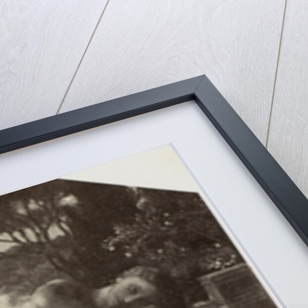 Jeune fille dans une basin by Paul Delaroche