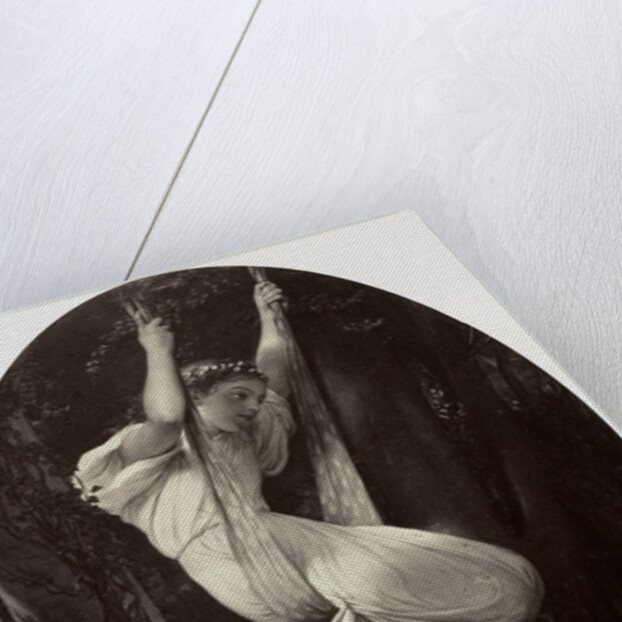 Jeune fille a la balancoire by Paul Delaroche