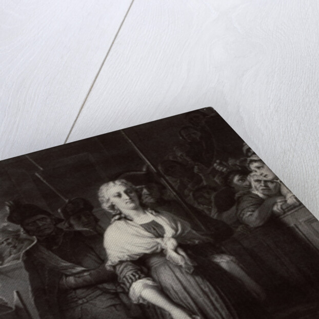 Marie Antoinette apres sa condamnation, after her conviction by Paul Delaroche