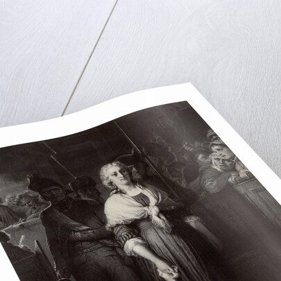 Marie Antoinette apres sa condamnation, after her conviction by Paul Delaroche