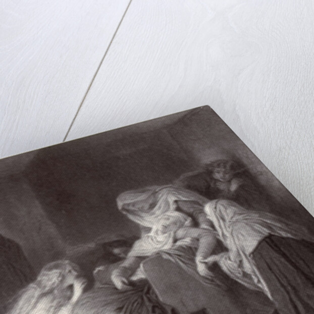 L'evanouissement de la Vierge by Paul Delaroche