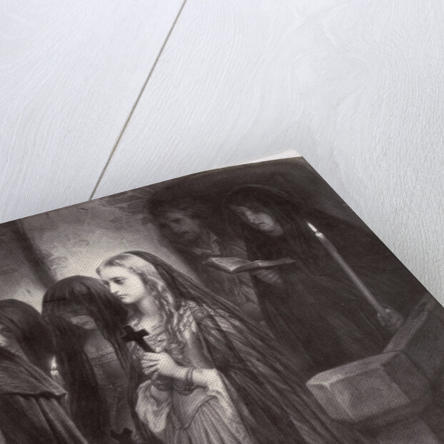 La Cenci marchant au supplice by Paul Delaroche