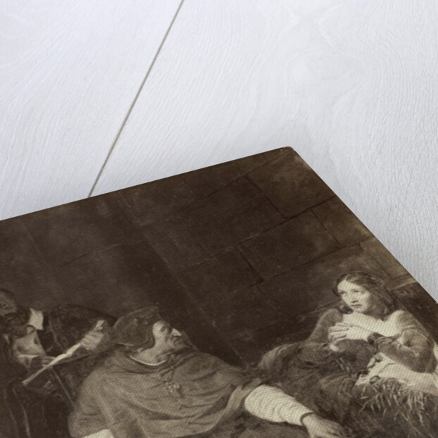 Joan of Arc, Jeanne d'Arc malade est interrogee dans sa prison by Paul Delaroche