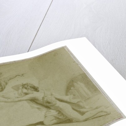 Virgil scene from the Georg Icon, wife away in boat by F. Barrias