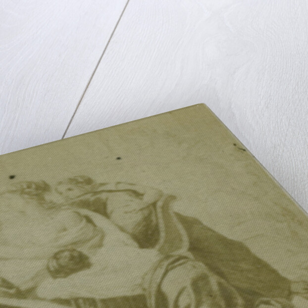 Virgil scene from the Aeneidos, suicidal woman by F. Barrias