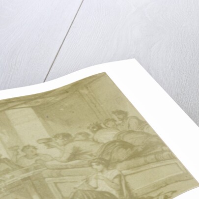 Quinti Horatii Flacci Carminum, gods banquet with music by Anonymous