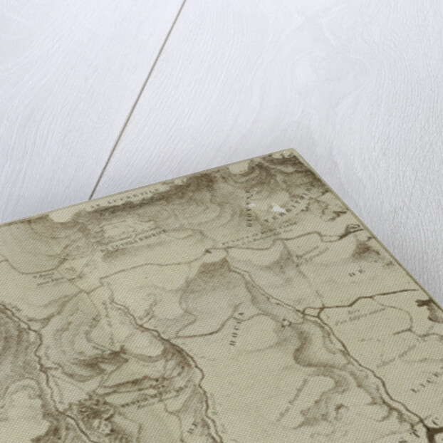 map of the Villa of Horace with surroundings by Anonymous