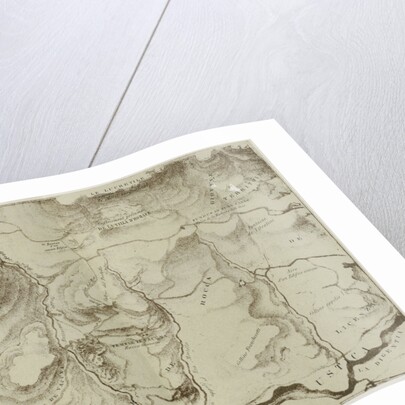 map of the Villa of Horace with surroundings by Anonymous