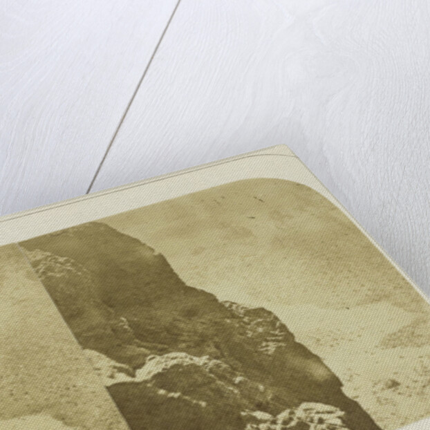 Cliff and floor of the Great Crater under Mount Guajara by Lovell Reeve