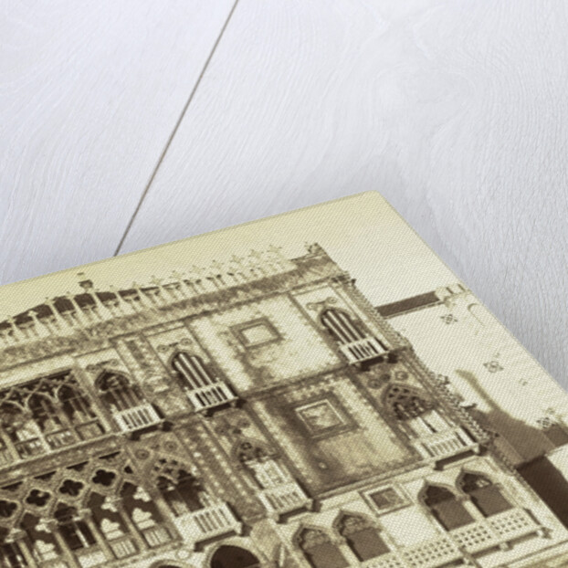 Piazza Ca Doro sul Canal Grande Venice by Carlo Naya