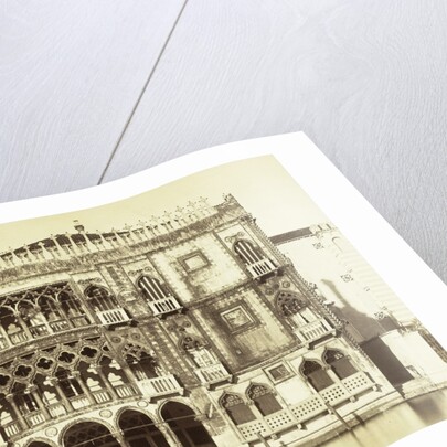 Piazza Ca Doro sul Canal Grande Venice by Carlo Naya