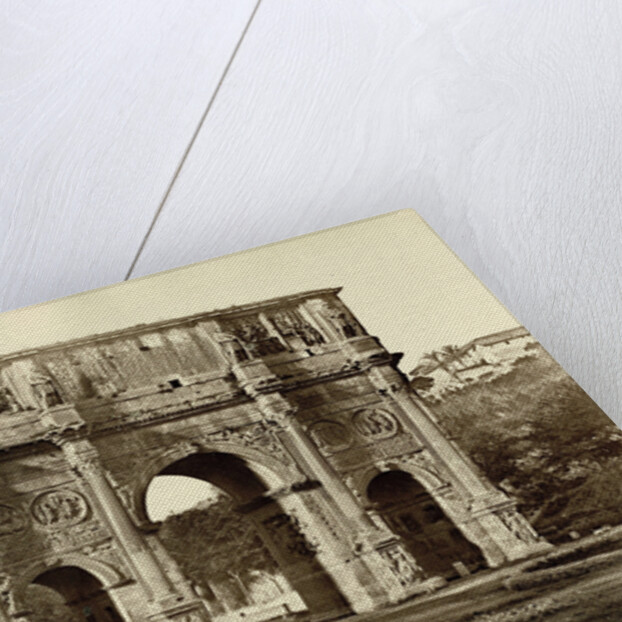 The Arch of Constantine, north side, Rome Italy by James Anderson