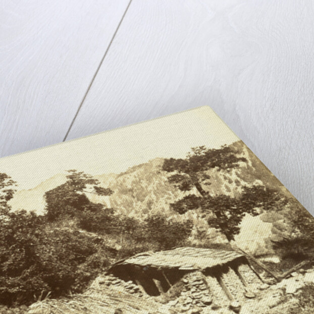 Baskets maker cabin in Naini Tal, Uttar Pradesh, North India by John Murray
