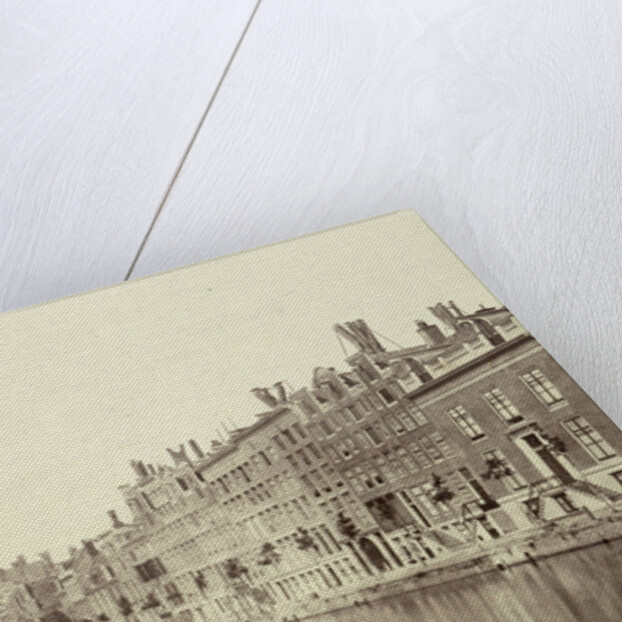 View the Keizersgracht in Amsterdam by Benjamin Brecknell Turner